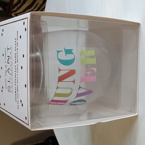 NIB Slant Collections Jumbo Stemless Wine Glass